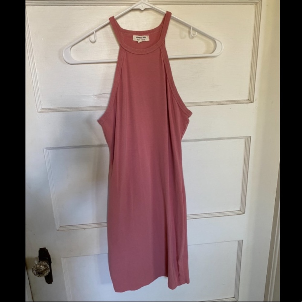 Blush Pink Tank Dress